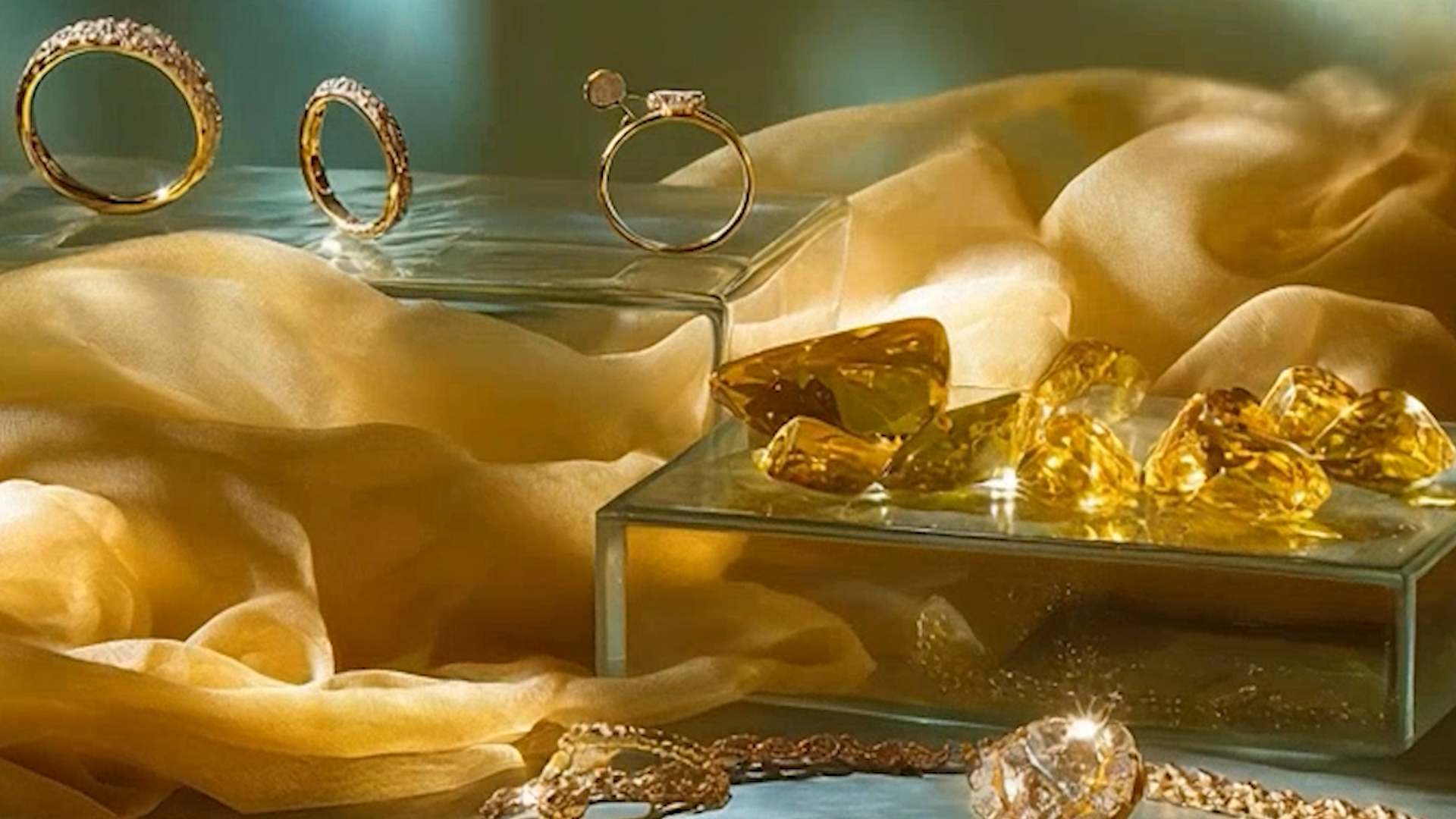 AI-generated jewelry teaser